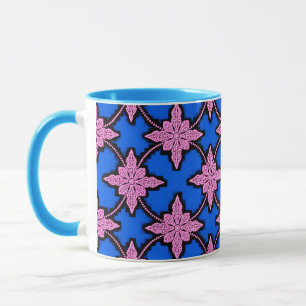 Caneca Combinação de Design digital colorida - Tamanho pe