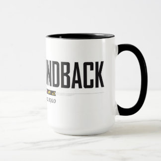 Caneca Combinação de preto 15 oz