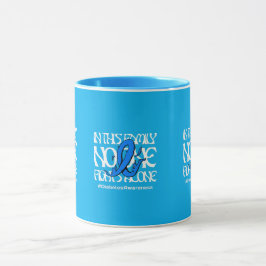 Caneca Combinação Familiar de Consciência da Diabetes