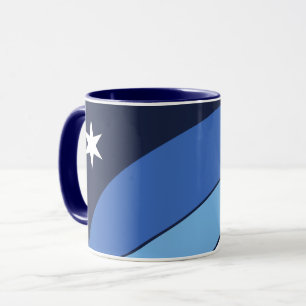 Caneca Combinação Patriótica com bandeira de Colúmbia, SC