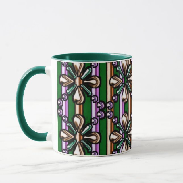 caneca combinada, caneca design digital 3D (Esquerda)