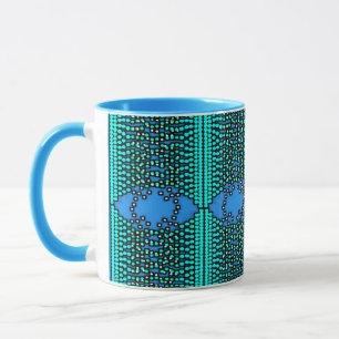caneca combinada, caneca digital 3D, perfeita