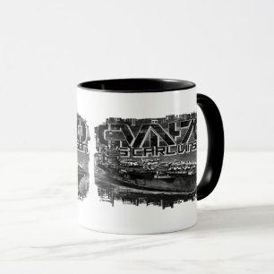 Caneca combinado de Carl Vinson do porta-aviões