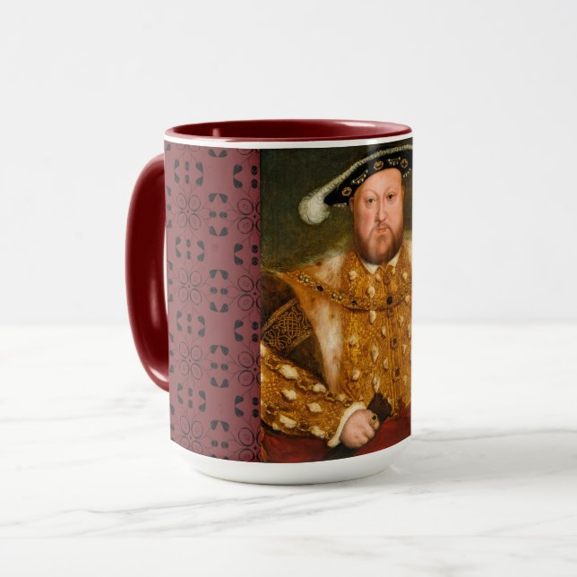 Caneca combinado de Henry VIII (Frente Esquerda)