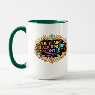 Caneca Combo 100 Anos de História Negra