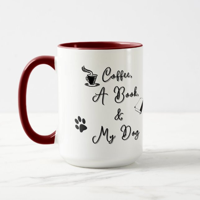 Caneca Combo 450 ml (burgundy) (Esquerda)