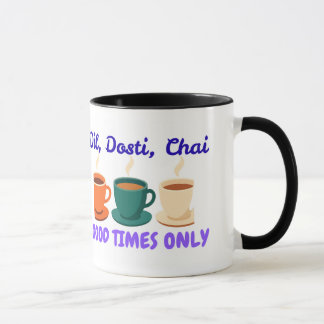 Caneca Combo Aesthetic Dil Dosti Chai Desi Friends