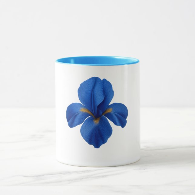 Caneca Combo Azul - Flor Íris (Centro)