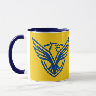Caneca Combo Azul Marinho Escudo Águia Azul