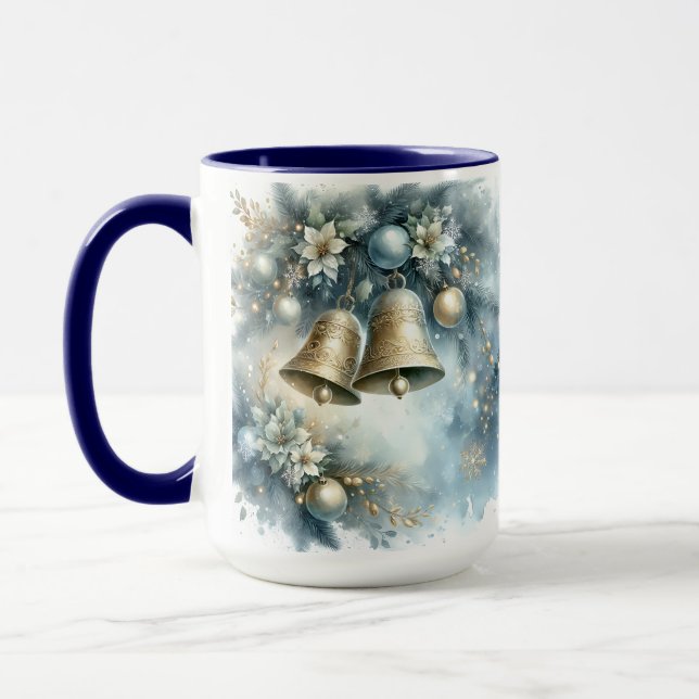 Caneca Combo Christmas Bell Mug, 15 oz (Esquerda)