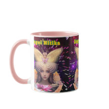 caneca combo colorida, caneca design digital 3D, p