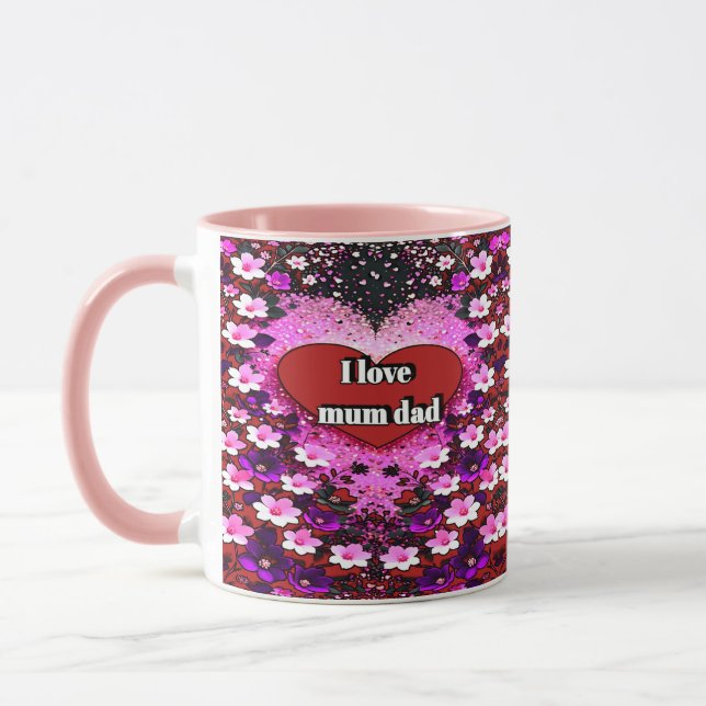 caneca combo colorida, caneca design digital 3D, p (Esquerda)