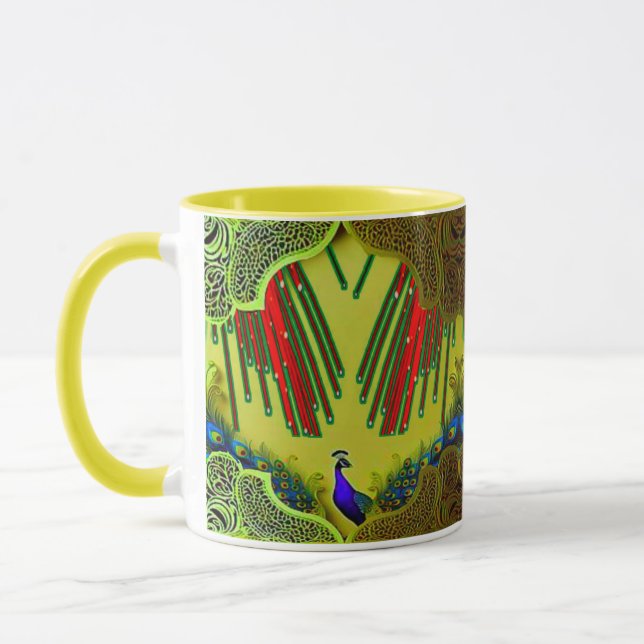 Caneca Combo Colorida Vibrante – Tamanho Perfeito, (Esquerda)