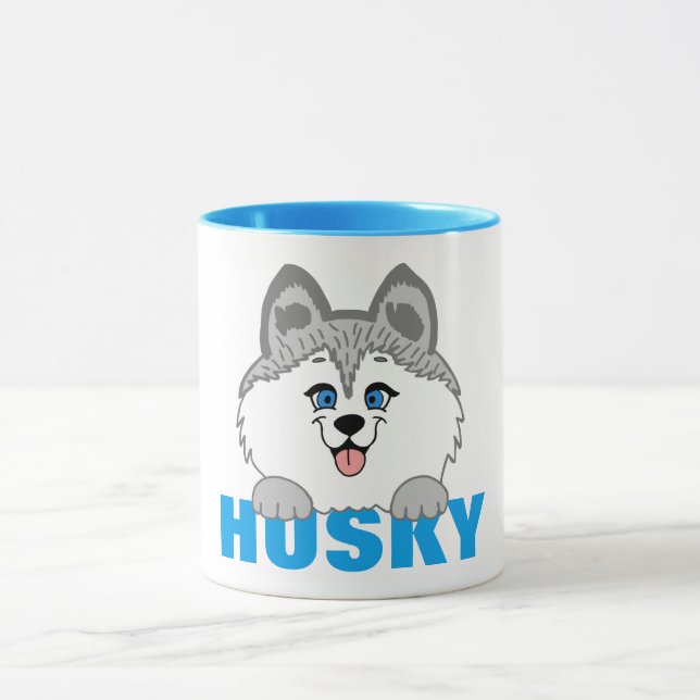 Caneca Combo de 325 ml Cachorro Husky (Centro)
