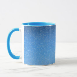 Caneca Combo de brilho azul moderno