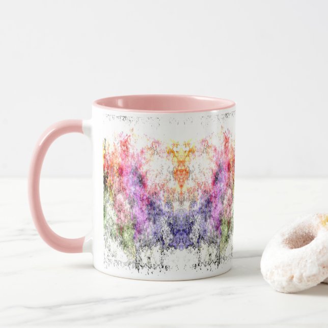 Caneca Combo de café "Primavera" (Com Donut)