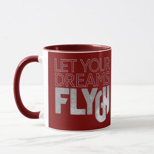 Caneca Combo de Citação Inspiradora (Esquerda)