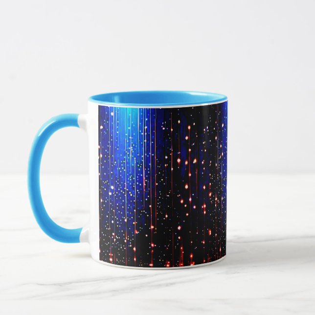 Caneca Combo de Design Digital Colorido – Tamanho  (Esquerda)