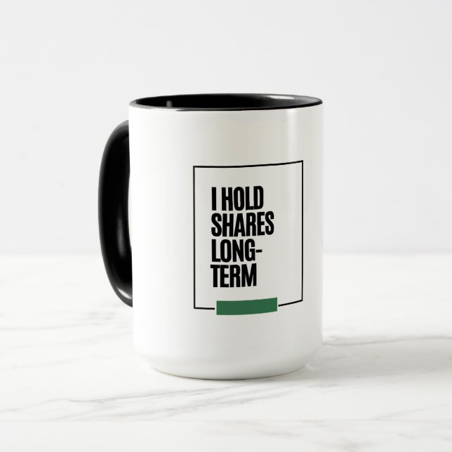 Caneca Combo de Investidor – Presente Divertido do (Frente Esquerda)