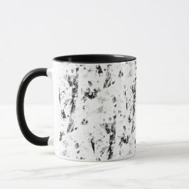Caneca Combo de Luxo Abstrato Monocromático