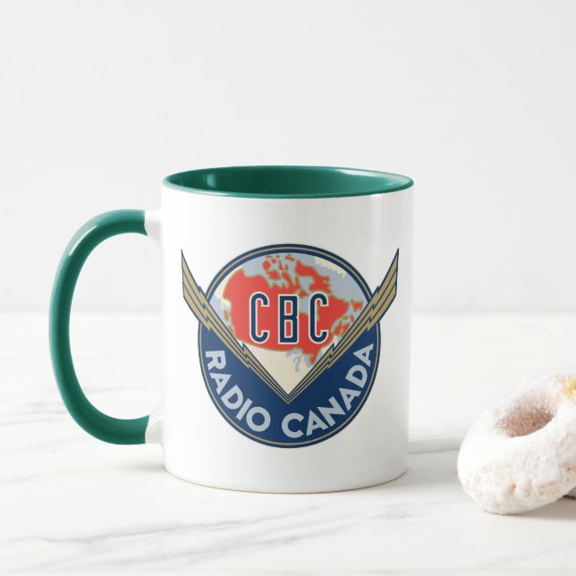 Caneca Combo do logotipo CBC 1940 (Com Donut)