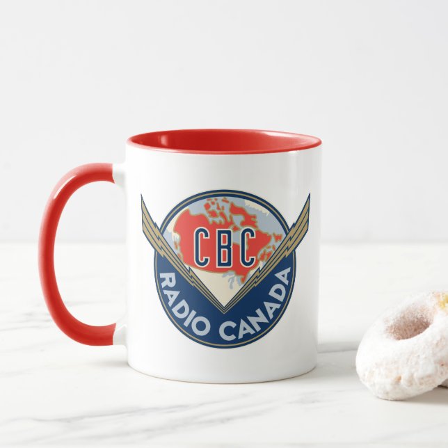 Caneca Combo do logotipo CBC 1940 (Com Donut)