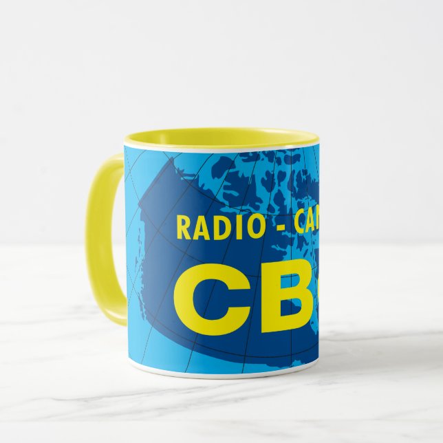 Caneca Combo do logotipo CBC 1958 (Frente Esquerda)