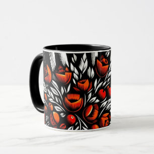 Caneca Combo Floral