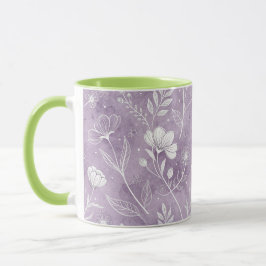 Caneca Combo Floral Sonhadora com Base Macia