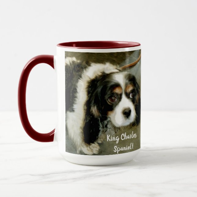 Caneca Combo! King Charles Spaniel Inglaterra (Esquerda)