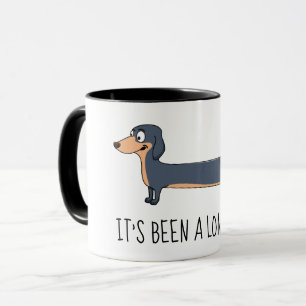 Caneca Combo Long Day Dachshund 11 oz