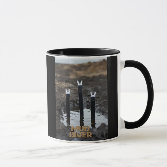 caneca combo mão esquerda Mud Diver preto (Direita)