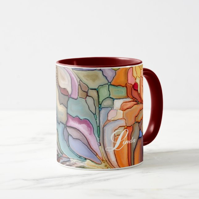Caneca Combo Marble Mug Personalizado (Frente Esquerda)