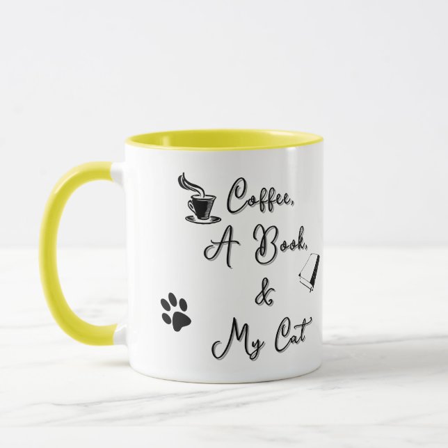 Caneca Combo Mug 11 oz (yellow) (Esquerda)