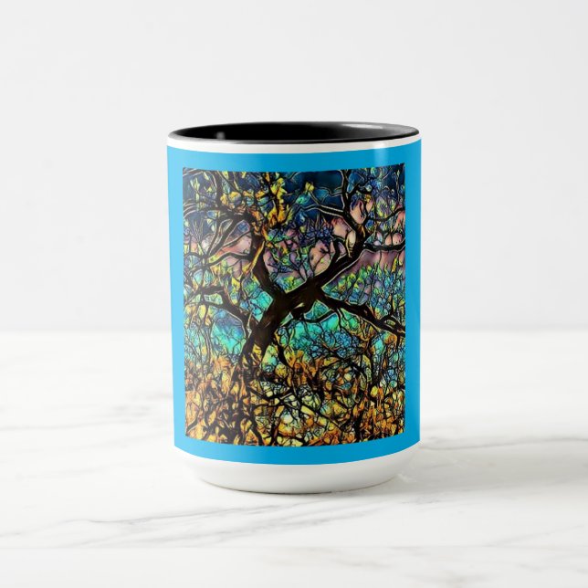 Caneca Combo Mug, 15 oz-Tree of Life (Centro)