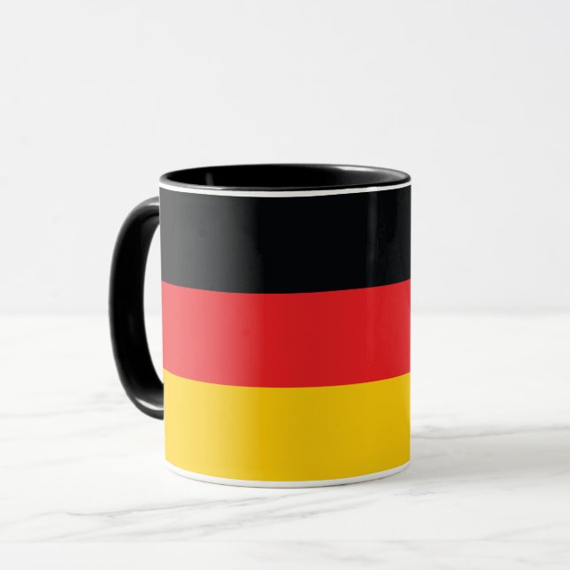 Caneca Combo Mug, Bandeira Da Alemanha (Frente Esquerda)