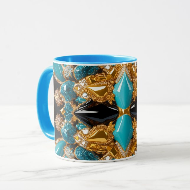 Caneca Combo Mug com Cores de Bahamas (Frente Esquerda)