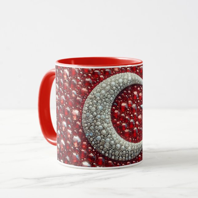 Caneca Combo Mug com cores turcas (Frente Esquerda)