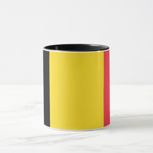 Caneca Combo Mug De Bandeira Da Bélgica (Centro)