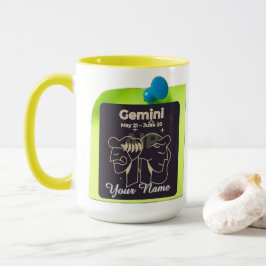Caneca Combo Mug M03 #PinnedMyZodiac! Gemini