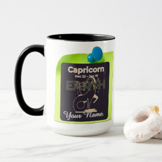 Caneca Combo Mug M10 #PinnedMyZodiac! Capricórnio