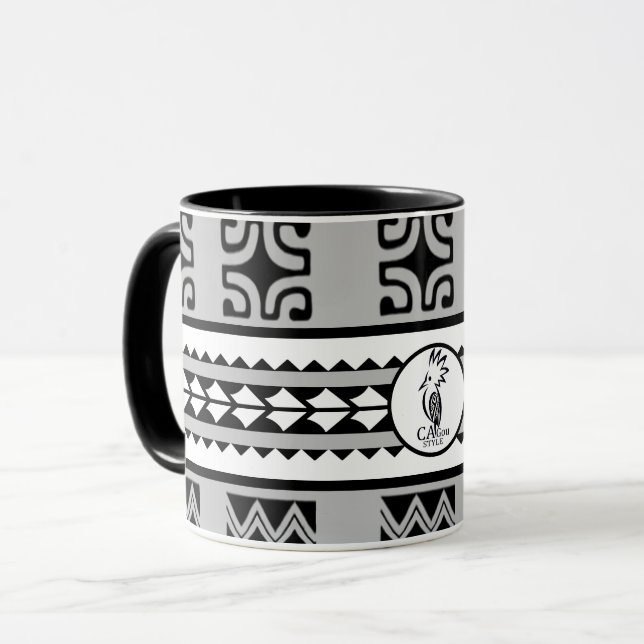 Caneca Combo mug Tribal Ethnic (Frente Esquerda)