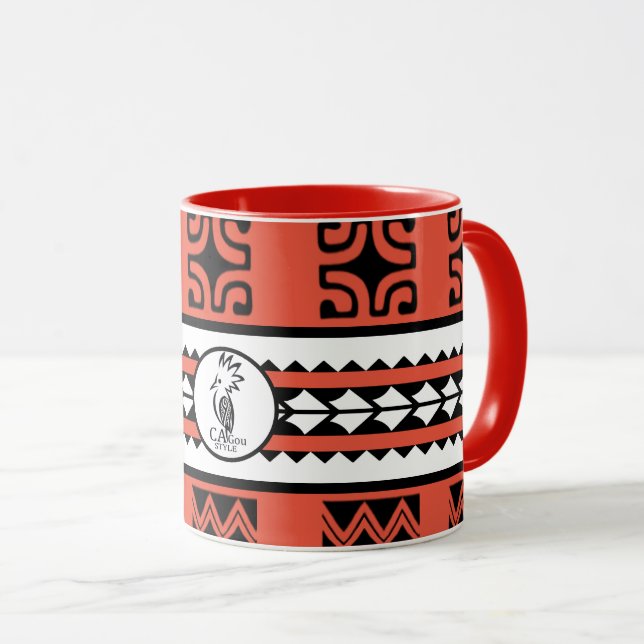 Caneca Combo mug Tribal Ethnic (Frente Esquerda)