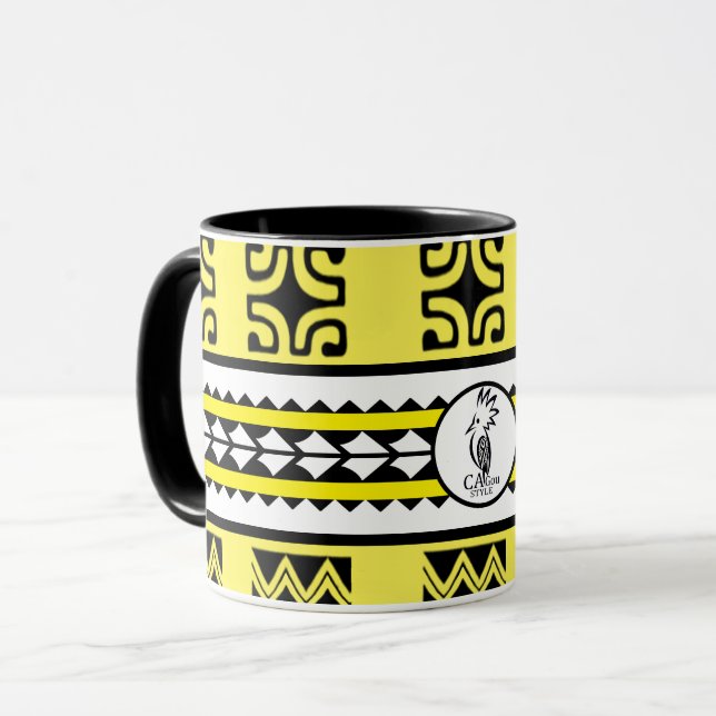 Caneca Combo mug Tribal Ethnic (Frente Esquerda)