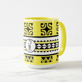 Caneca Combo mug Tribal Ethnic 44,3 ml