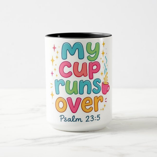 Caneca Combo My Cup Runs Over Fofa (Centro)