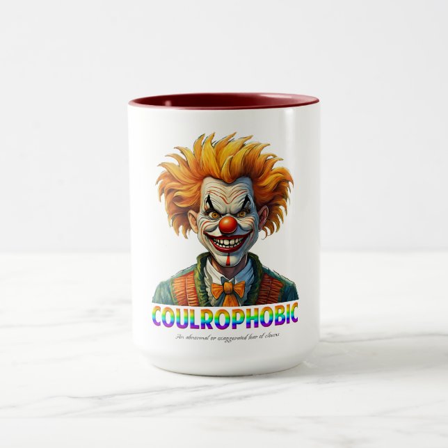 Caneca Combo Palhaços Coulrofóbicos (Centro)
