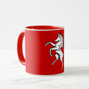 Caneca Combo Patriótica com a bandeira do Condado 