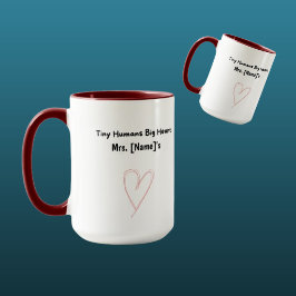 Caneca Combo Personalizada para Professora de Pré-