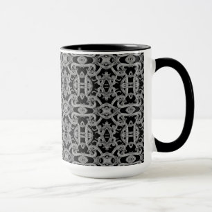 Caneca Combo Preta Alta GÓTICA